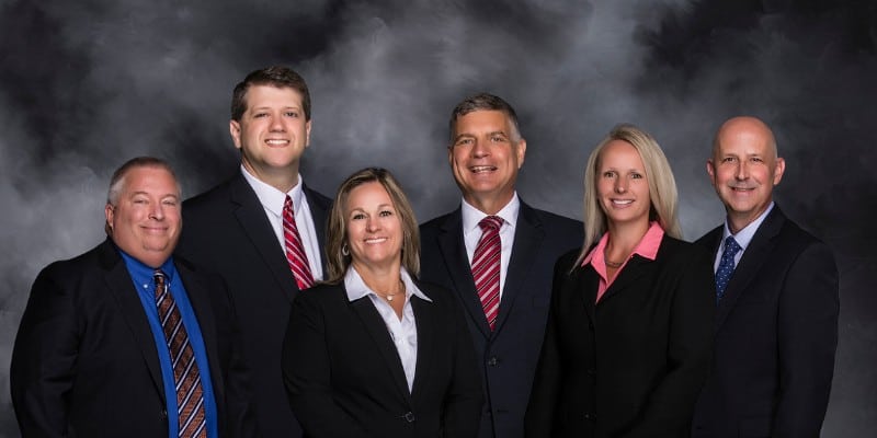 About Us 1 "About Us - Group photo of the employees at America First Investment Advisors.