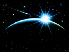A shooting star, symbolizing another reason companies fail: price's law